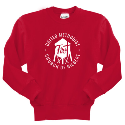 Youth Gilbert UMC Crewneck Sweatshirt Thumbnail